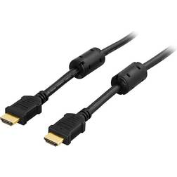 Deltaco HDMI - HDMI High Speed with Ethernet 1.5m