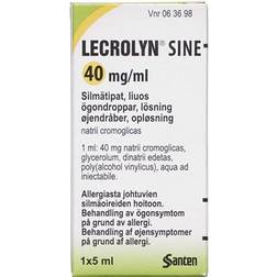 Lecrolyn 40mg/ml 5ml Ögondroppar