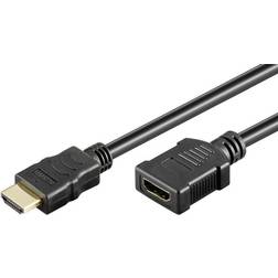 Goobay HDMI - HDMI High Speed with Ethernet M-F 1m