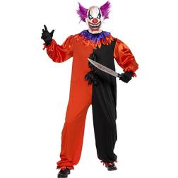 Smiffys Cirque Sinister Scary Bo Bo the Clown Costume