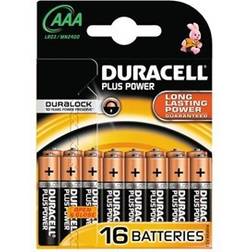 Duracell AAA Plus Power 16-pack