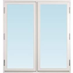 SP Fönster Lingbo PVC-U Sidohängt fönster 2-glasfönster 128x148cm