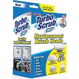Tvins Extraborstar Turbo Scrub Brush Head 4-pack c