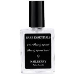 Nailberry Bare Essentials 2 in 1 Base & Top Coat 15ml