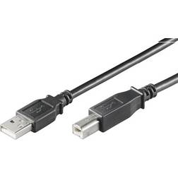 MicroConnect USB A - USB B 2.0 0.1m