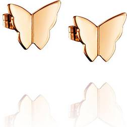 Efva Attling Little Miss Butterfly Earrings - Gold