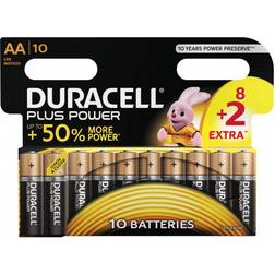 Duracell AA Plus Power 10-pack
