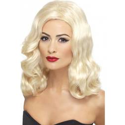 Smiffys 20's Luscious Long Wig Blonde