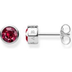 Thomas Sabo Glam & Soul Earrings - Silver/Red
