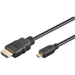 Goobay HDMI - HDMI Micro High Speed with Ethernet 1m