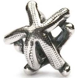 Trollbeads Starfish Bead Charm - Silver