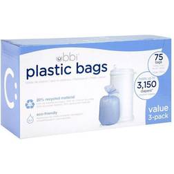 Ubbi Plastic Bags 75-pack