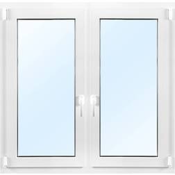 Drumdial M18 PVC-U Sidohängt fönster 2-glasfönster 110x130cm