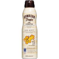 Hawaiian Tropic Silk Hydration Sun Protection Continuous Spray Air Soft SPF15 177ml