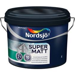 Nordsjö Super Matt Träfasadsfärg Svart 2.5L