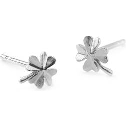 Pernille Corydon Clover Earrings - Silver