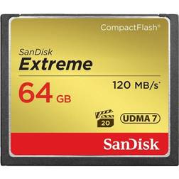 SanDisk Extreme Compact Flash 120MB/s 64GB