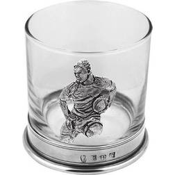 English Pewter Rugby Tumblerglas 32.5cl