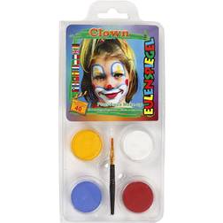 Eulenspiegel Ansiktsfärg Clown mix färg