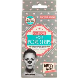 Dirty Works Charcoal Nose Pore Strips 6-pack