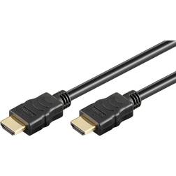 Goobay HDMI - HDMI High Speed ​​with Ethernet 1m