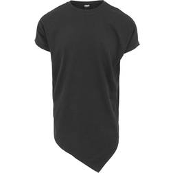 Urban Classics Asymetric Long T-shirt - Black