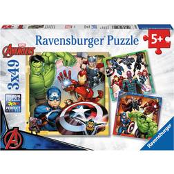 Ravensburger Avengers Assemble 3x49 Bitar