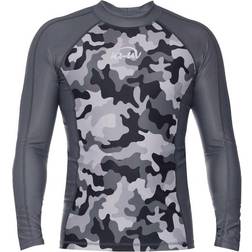 iQ-Company UV 230 Camouflage Slim Fit Full Sleeves Top M