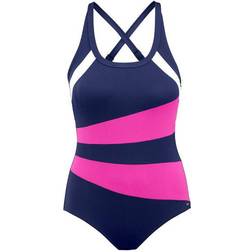 Abecita Speed Swimsuit - Blue/Pink