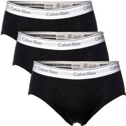 Calvin Klein Cotton Classics Briefs 3-pack - Black