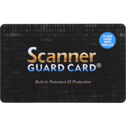 Scanner Guard Card Skimming Blocker Card RFID Protection - Black