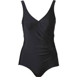 Trofé Overlap Swimsuit - Black