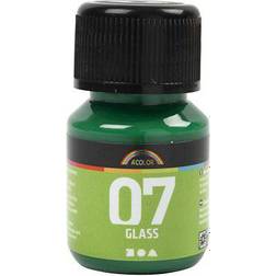 A Color Glass Paint 07 Brilliant Green 30ml