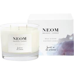 Neom Organics Real Luxury 3 Wicks Scented Candle Lavender Jasmine & Brazilian Rosewood Doftljus 420g
