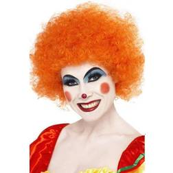 Smiffys Orange Crazy Clown Wig