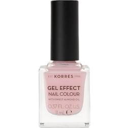 Korres Sweet Almond Gel Effect Nail Colour #05 Candy Pink 11ml