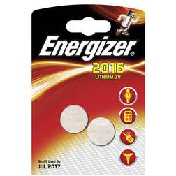 Energizer CR2016 Compatible 2-pack