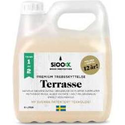 SIOO:X Terrasse Premium Stage 1 Träskydd Silver 5L