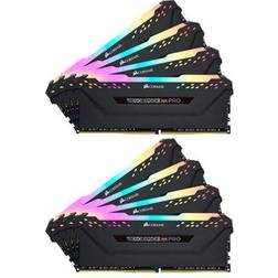 Corsair Vengeance RGB LED Pro Black DDR4 2666MHz 8x8GB (CMW64GX4M8A2666C16)