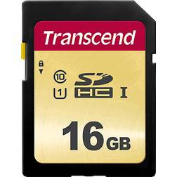 Transcend 500S SDHC Class 10 UHS-I U1 95/60MB/s 16GB