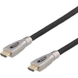 Deltaco Prime Active Braided 18Gbps HDMI - HDMI High Speed ​​with Ethernet 10m