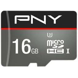 PNY Turbo Performance microSDHC Class 10 UHS-I U3 90/60MB/s 16GB +Adapter