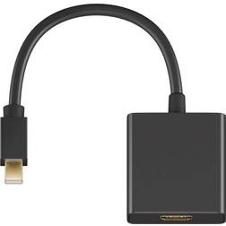 MicroConnect HDMI - DisplayPort Mini 0.2m