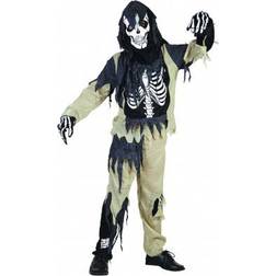 Bristol Novelty Skelett Zombie Kostym