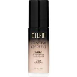 Milani Conceal +Perfect 2-in-1 Foundation #00A Porcelain