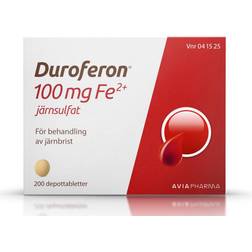 Avia Pharma Duroferon Fe2+ 100mg 200 st