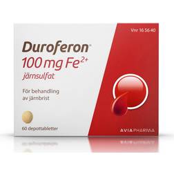 Avia Pharma Duroferon Fe2+ 100mg 60 st