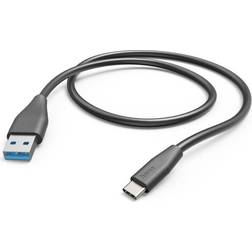 Hama Essential Line USB A-USB C 3.1 (Gen.1) 1.5m