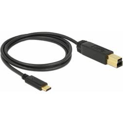 DeLock SuperSpeed USB B-USB C 3.1 Gen 2 1m