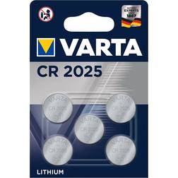 Varta CR2025 5-pack